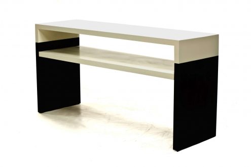 BW3687 Black and White Console
