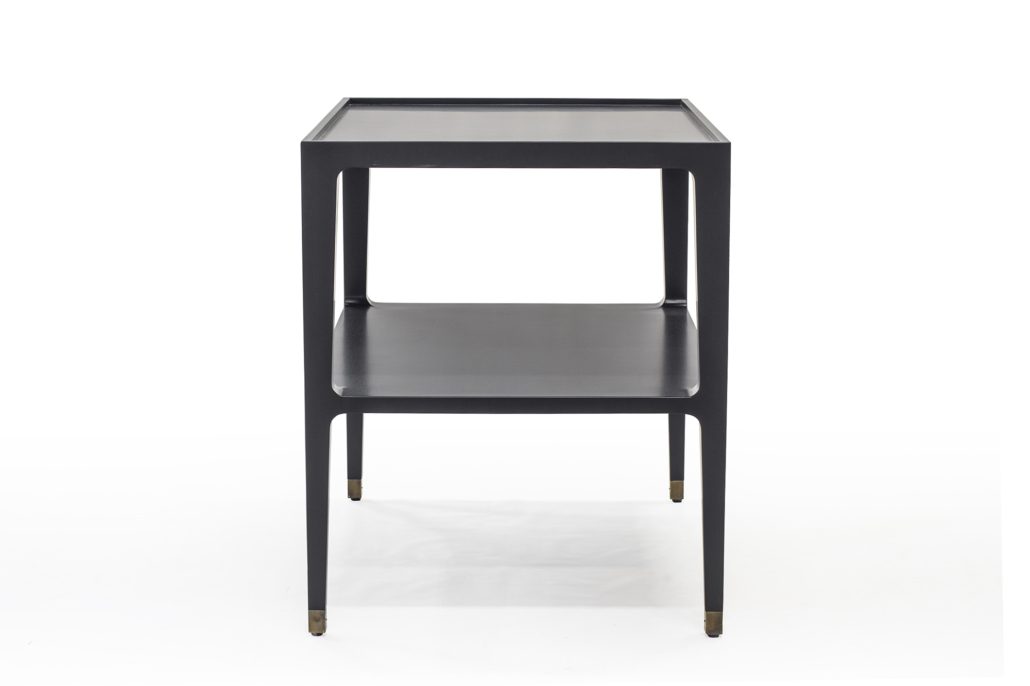 BW3394 Transitional End Table 34"w x 24"d x 27"h. Shown in Maple with Custom Painted Finish. Contact BW for custom sizes